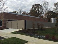 <b>Utility Enclosure at Bestgate Animal Hospital front</b>